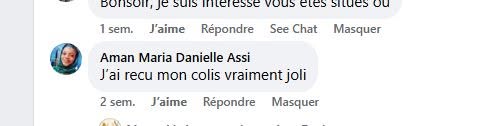 Témoignage cliente Nous Unique