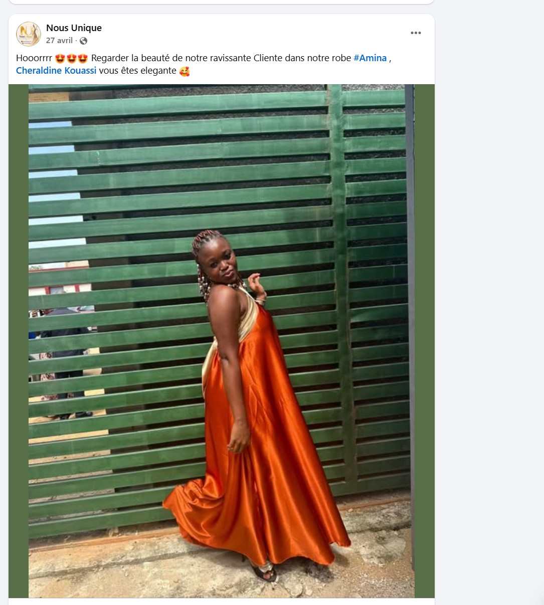 Témoignage cliente Nous Unique